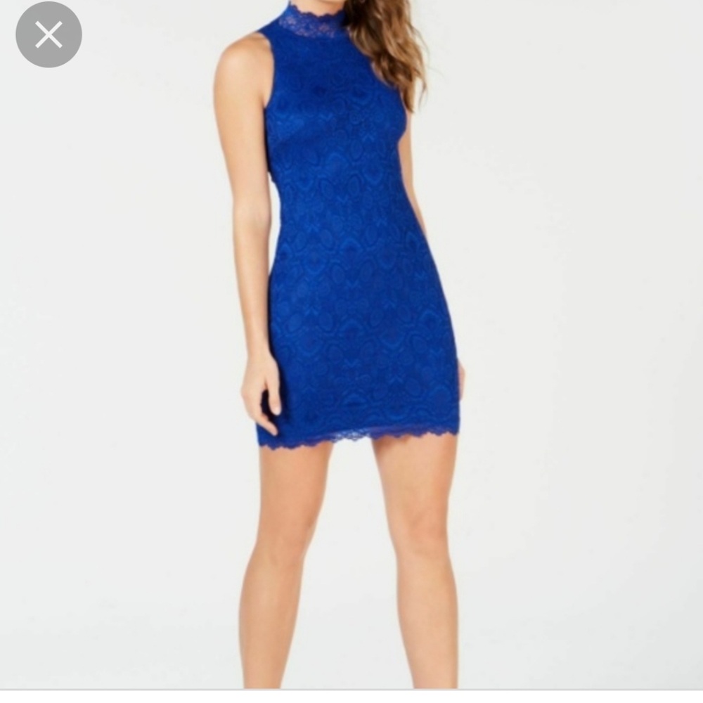 Bodycon Blue Guess Dress